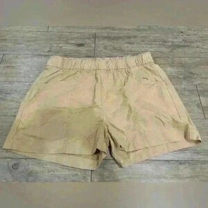 Signature by Levi Strauss Women’s pull on casual elastic waist tan shorts XXL